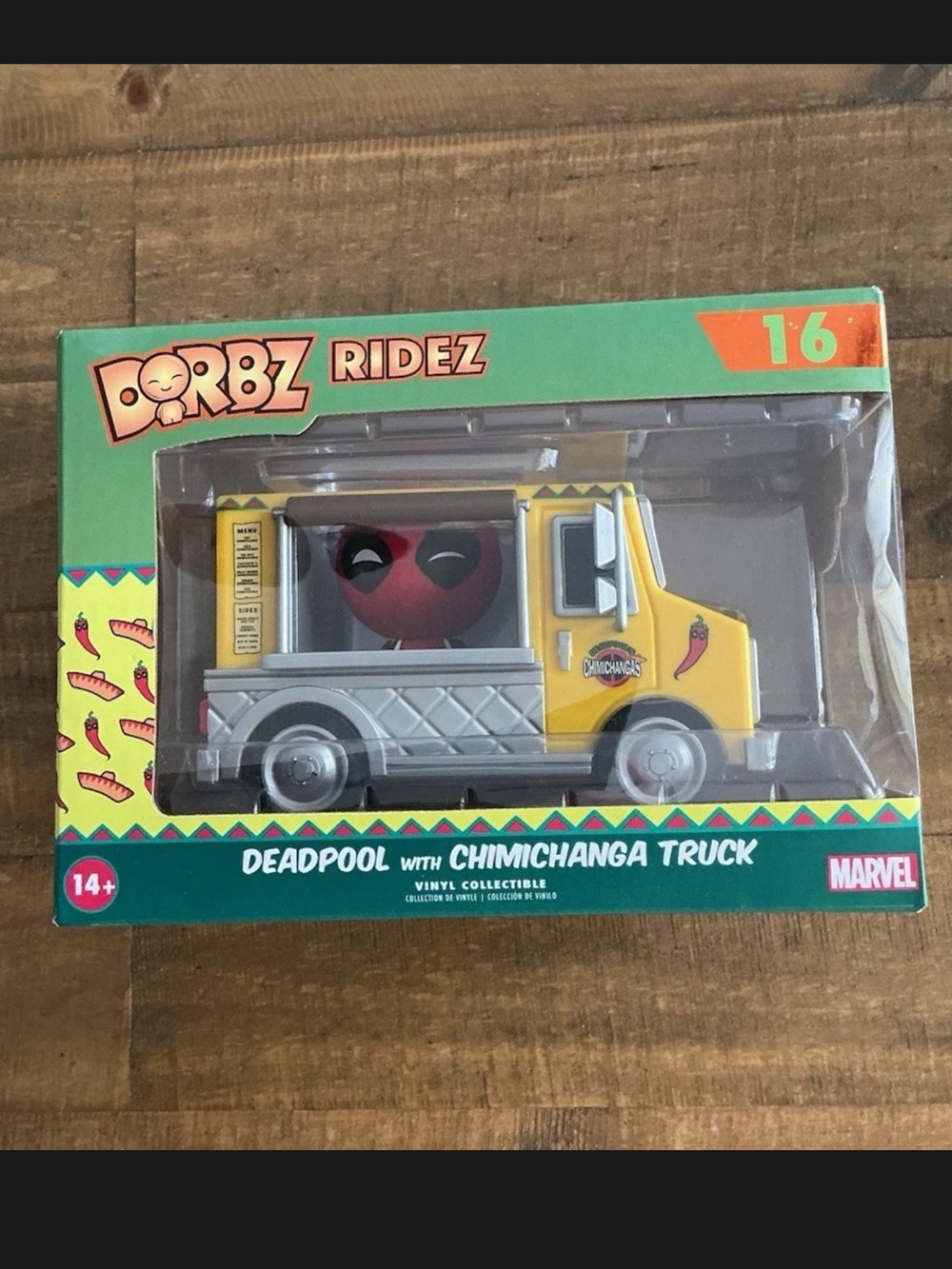Deadpool with Chimichanga Truck - Yellow